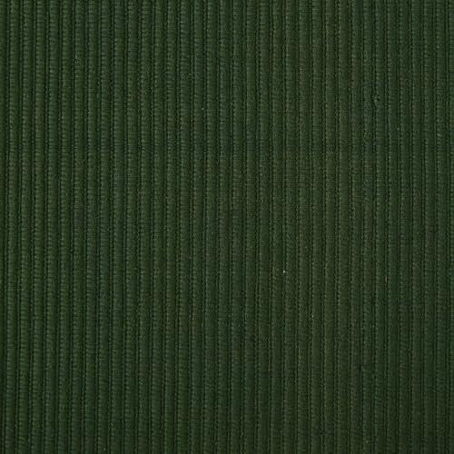 DII Basic Everyday Ribbed Tabletop 100% Cotton, Placemat Set, 13x19, Dark Green, 6 Piece - color: Dark Green, size: 13x19"