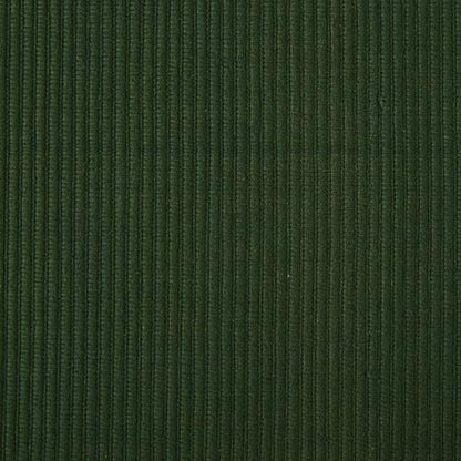 DII Basic Everyday Ribbed Tabletop 100% Cotton, Placemat Set, 13x19, Dark Green, 6 Piece - color: Dark Green, size: 13x19"