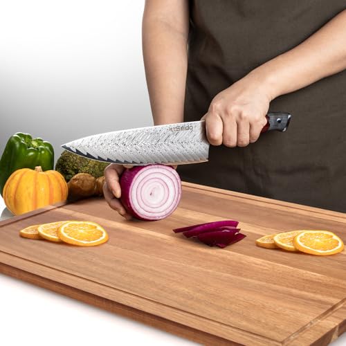 24"x18" XXL Extra Large Acacia Wood Cutting Boards for Kitchen Non Toxic | Big Wooden Cheese Charcuterie Boards Hardwood Solid Chopping Board Bread Butcher Block Giant Turkey Serving Meat Bread Board - size: 24"L x 18"W
