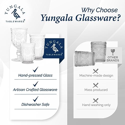 Clear Highball Glasses Set of 6 Tall Drinking Glasses 10 oz - color: Clear, size: Tall