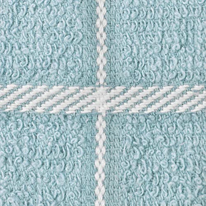 Ritz Premium 100% Cotton Terry Check Kitchen Dish Towels - Highly Absorbent, Super Soft, Long-Lasting, 25"x15", 3-Pack, Dew - color: Dew, size: 3-Pack - Kitchen Towel