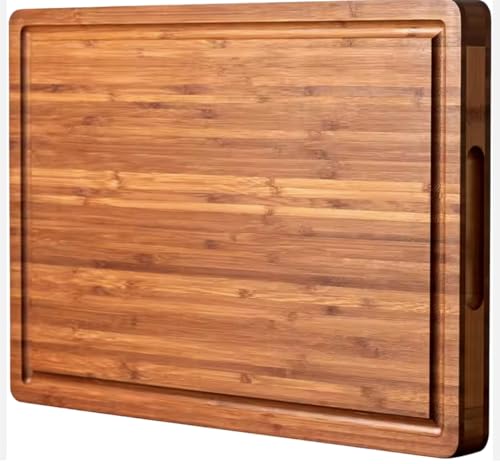 Lightweight Bamboo Cutting Board, 1/2 inch thick