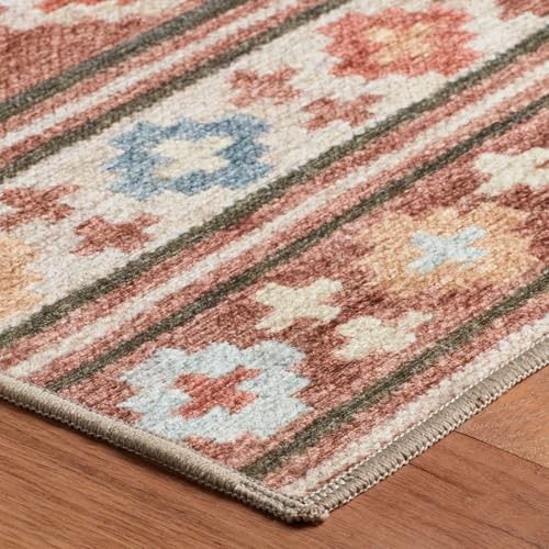 Dash & Albert Canyon Natural Geometric Washable Runner Rug, 2'6"x8' - size: 2'6" x 8' (Runner)