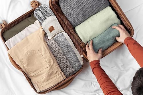 Gold CASE Turkish Beach Towel Set of 4 – 100% Cotton Large Turkish Bath Towels 67 x 38'' – Aphrodite Extra Large, Quick Dry & Sand Free Towels – Peshtemal for Pool – Beige - color: Beige, size: Aphrodite Beach Bath Towel