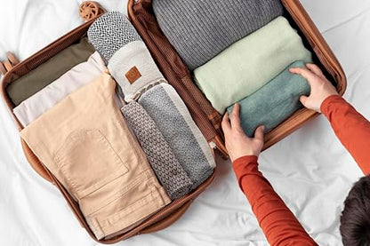 Gold CASE Turkish Beach Towel Set of 4 – 100% Cotton Large Turkish Bath Towels 67 x 38'' – Aphrodite Extra Large, Quick Dry & Sand Free Towels – Peshtemal for Pool – Beige - color: Beige, size: Aphrodite Beach Bath Towel