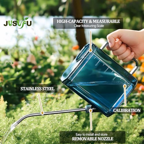 Watering Can Indoor,34oz/1000ml | Small Watering Cans for House Plants, Succulents and Flowers, Long Spout
