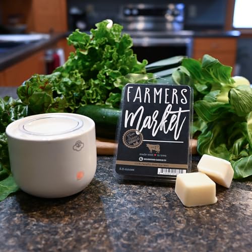 Milkhouse Farmers Market Soy Wax Melts for Wax Warmer, 5.5 oz | Clean-Burning, Premium Fragrance Oil, Made in the USA - color: Farmers Market