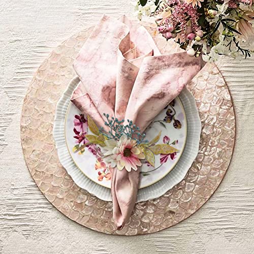 Sunflower Napkin Rings Set of 4, Handmade Christmas Dinner Napkin Holder, Handcrafts Plant Decor for Weddings, Table Setting, Outdoor Parties (New Sunflower) - style: Natural-inspired