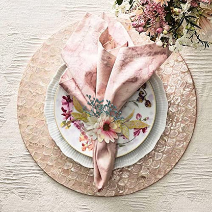 Sunflower Napkin Rings Set of 4, Handmade Christmas Dinner Napkin Holder, Handcrafts Plant Decor for Weddings, Table Setting, Outdoor Parties (New Sunflower) - style: Natural-inspired