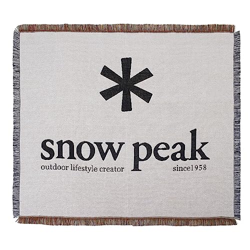 LumiSyne Cotton Woven Throw Blanket With Tassel Bohemian Tribal Ethnic Style Geometric Pattern Aztec Navajo Blanket Decorative Throw For Sofa Bed Armchair Camping Tapestry Tablecloths Carpet 160x130cm - color: Snow Peak