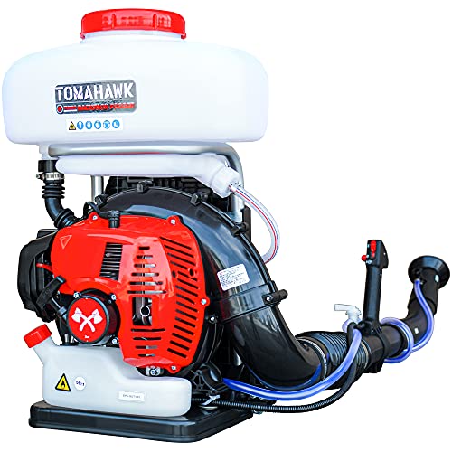 Tomahawk Power 3HP Backpack Mosquito Fogger Leaf Blower 3.7 Gallon Tank Garden Sprayer (Turbo Fogger) - size: Turbo Fogger (Standard)
