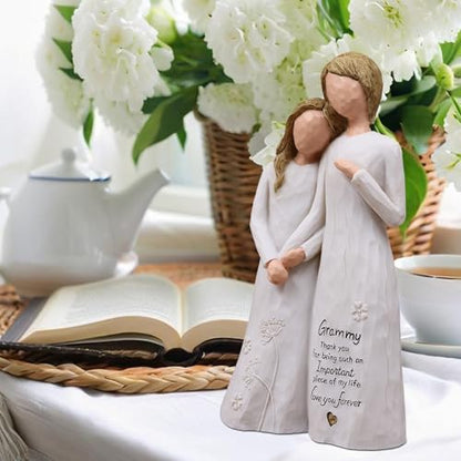 Grammy Gifts for Grandma, Gifts for Grammy, Grammie Gift Figurine | Birthday Gifts for Grammy,Grammy Gifts Ideas for Christmas Mothers Day,Hand-Painted Resin Statue - style: Grammy gifts