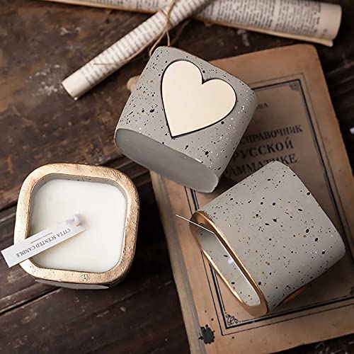 Soy Wax Scented Candle Set, Scented Candles Gift for Women, Aromatherapy Candles Set, Perfect for Women, Birthday, Bath Yoga, Weddings, Christmas, Mother's Day, Valentine's Day,Pink - color: Black