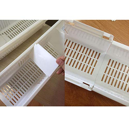 Plastic Bath Tray, Bathtub Holder Non-Slip Telescopic Bathtub Caddy Adjustable Multifunction Storage Tub Shelf Bathtub Stand for Bathroom-White 86x14x10cm(34x5.5x4inch)