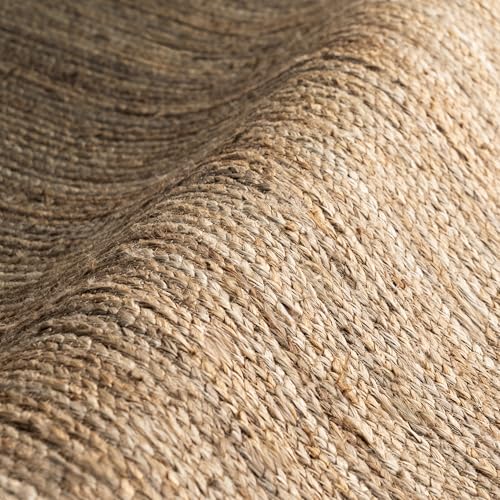 nuLOOM Rigo Hand Woven Farmhouse Jute Runner Rug, 2' 6" x 8', Natural - color: Natural, size: 2'6" x 8' (Runner)