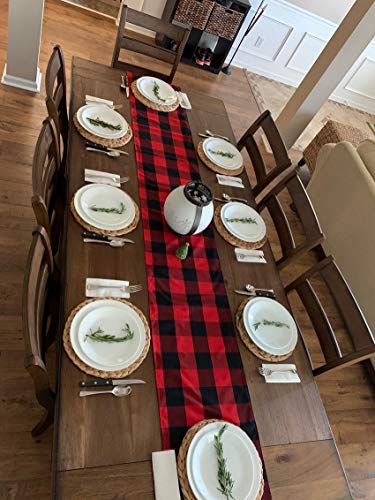2 Pack Woven Placemats, 13.5 inches Natural Wicker Water Hyacinth Straw Braided Tablemats for Dining Table - size: Plate Chargers 13.8 inch-2