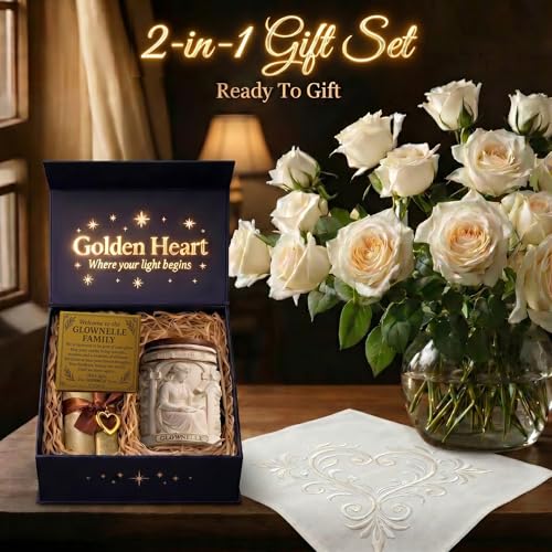 Birthday Gifts for Women – 100% Soy Candles Non Toxic, Tropical Fruit & Sugared Citrus, Wood Wick, Natural Soy Wax, Elegant Non-Toxic Gift Set for Women, Spring Gifts, Elegant Candles, Gift Set