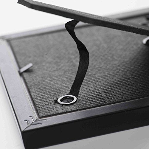 10pc Table Top Picture Frame Set (No Wall Hook) Two - 8x10, Four - 5x7, Four - 4x6, Black - color: Black, size: Two 8x10, Four 5x7, Four 4x6