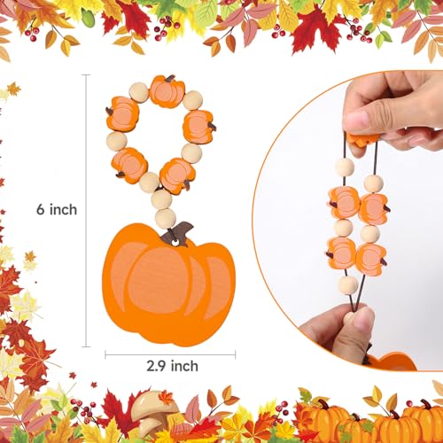 KPOSIYA Fall Thanksgiving Napkin Rings Set of 12, Pumpkin Maple Leaf Napkin Rings for Table Decor, Wooden Napkin Holder Buckle for Holiday, Halloween, Fall Banquet, Home Party, Wedding Supplies - size: 12pcs, style: Pumpkin Maple Leaf 3