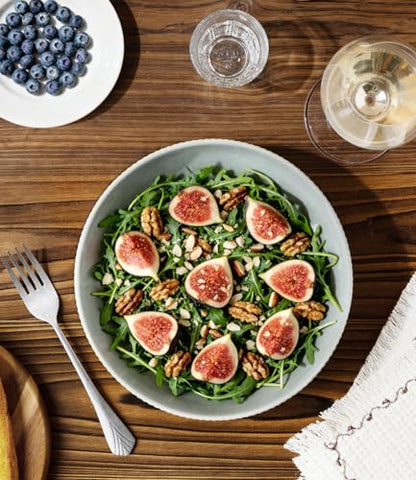 8.5" Ceramic Pasta Bowls Set of 4, Salad Bowls | Versatile Serving Bowls for Pasta, Salad, Fruit & Noodles, Housewarming & Wedding Gift, Desert Sage - color: Desert Sage, size: 8.5 Inch