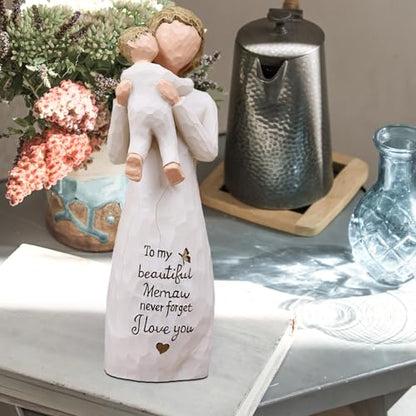 Memaw Gifts for Grandma, Gifts for Memaw, Meemaw Gift for Grandmother, Sculpted Hand-Painted Figurine - style: Memaw Gifts