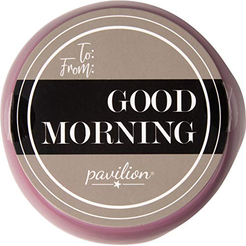 Pavilion - Good Morning Gorgeous - Purple Huggable Hand Warming 16 oz Coffee Cup Mug - color: Purple