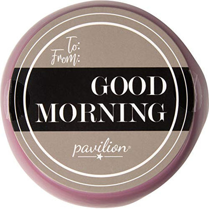 Pavilion - Good Morning Gorgeous - Purple Huggable Hand Warming 16 oz Coffee Cup Mug - color: Purple