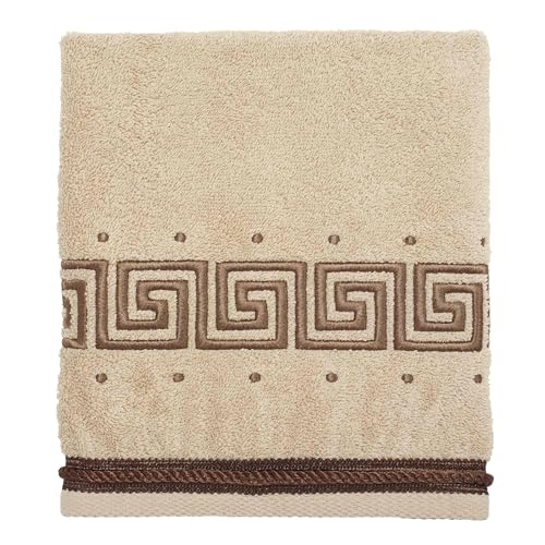 Avanti Linens - Hand Towel, Soft & Absorbent Cotton Towel (Premier Athena Collection, Linen) - color: Linen, size: Hand Towel