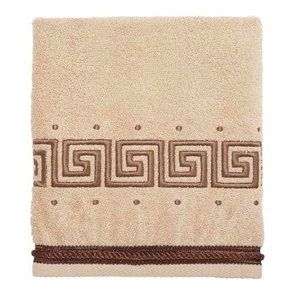 Avanti Linens - Hand Towel, Soft & Absorbent Cotton Towel (Premier Athena Collection, Linen) - color: Linen, size: Hand Towel