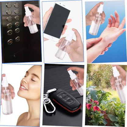 Spray Bottle, 2oz/50ml Small Plastic Fine Mist Spray Bottles, Mini Empty Travel Bottles with Funnels and Labels 20 Pack - size: 20pack-50ml-plastic