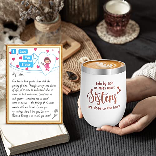 Sister Birthday Gifts, Sisters Gifts from Sister, 9PCS Unique Gift for Sisters Gift Baskets Ideas for Christmas, Birthday, Mothers Day, Valentines Day - color: Gifts for sisters