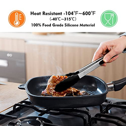 HOTEC Silicone Tongs and Spatulas