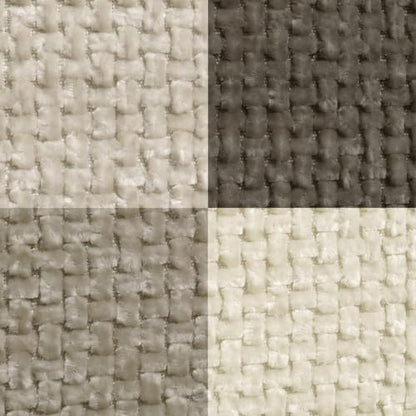 Textured Chenille Pillow Covers 20x20, Pack of 4, Light Brown | Thick Textured Chenille - color: Neutral, size: 20" x 20" (Pack of 4)