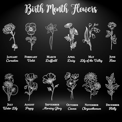 Personalized Cutting Board for Mom or Grandma – Birth Flower Garden Design, Custom Gift for Mother’s Day, Wedding, Birthday, Bridal Shower from Daughter or Son – Valentines Day Gifts for Her - style: Mom-Gift