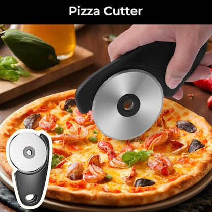 6 Packs Kitchen Gadgets Set for Home Space Saving, Unique Cooking Tools with Beer Opener, Herb De-stemmer, Zester Ginger & Vegetable & Cheese Grater, Camping Mini Utensils Multifunctional Kitchenware