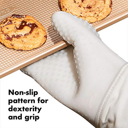 OXO Good Grips Silicone Oven Mitt - Oat - color: Oat