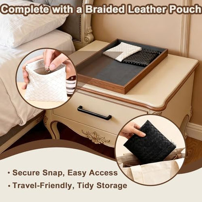 Large Solid Wood Jewelry Watch Tray, Velvet Jewelry Board Display Trays for Key Wallet Ring，Stackable Wooden Jewelry Drawer Organizer Showcase Jewelry Holder(Grey) - color: Gray