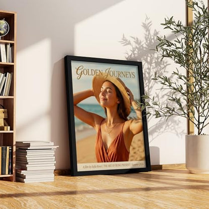 Vittanly Solid Wood 12x16 Picture Frames Set of 4, Black | 11x14 Picture Frame with Mat, Gallery Wall Frame Set, 12 x 16 Frame for Wall Hanging, Family, Pet, Christmas - color: Black, size: 12x16