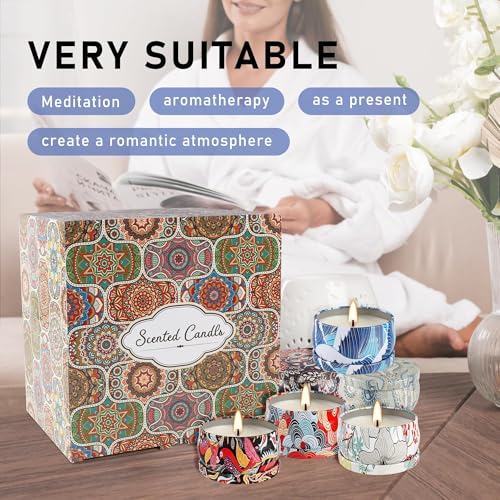 36-Pack Long-Lasting Scented Candles Gift Set, 2.5oz Soy Wax with Essential Oils for Aromatherapy and Home Fragrance, Perfect as Christmas, Valentine’s Day, Holiday Relaxation Gifts, and Cozy Atmosphe - color: 36Pack-Muti-color