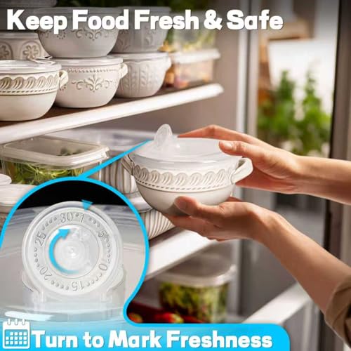 French Onion Soup Bowls with Handles and lids & Spoons, 20 Oz Ceramic Soup Crocks Oven Safe Serving Bowls for Chili, Beef Stew, Cereal, Pot Pies, Embossment, Set of 4, White (Willow Leaf) - color: White (Willow Leaf)