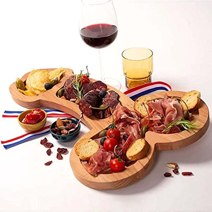 Funny Aperitif Board,Cheese Board and Solid Wood charcuterie Platter,Ideal Bachelor Party and Wedding Gift,Funny and Gag Gift,Novelty Kitchen Cutlery. (Large(16 inches/40 cm)) - size: Large(16 inches/40 cm)