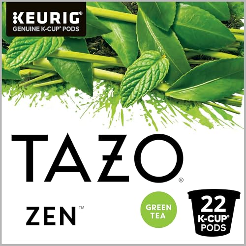 TAZO Tea Bag KCUP Zen, 22 CT (Pack of 4) - size: 22 Count (Pack of 4) Zen