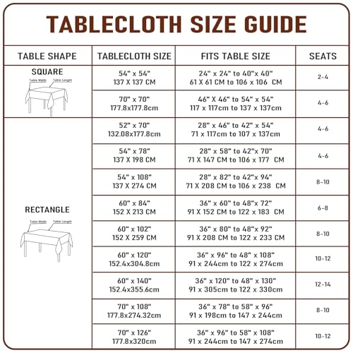 Clear Plastic Tablecloth Protector Rectangle 70x90 inch Waterproof Oilproof Stain Resistant Wipeable Table Cover for Dining Tables - size: 70" x 90" (Rectangular)