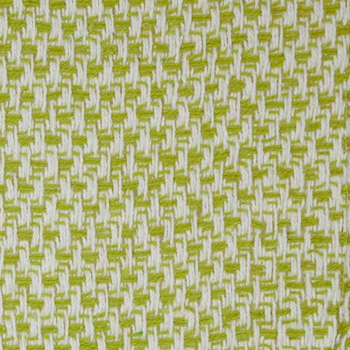 DII Woven Basics Collection 100% Cotton Knit Table Runner, 15x72, Avocado - color: Avocado, size: 15x72"