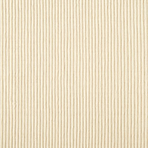 DII Basic Everyday Ribbed Tabletop 100% Cotton, Placemat Set, 13x19, Natural, 6 Piece - color: Natural, size: 13x19"