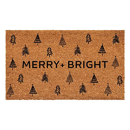 Calloway Mills 109111729 Merry Tree Farm Doormat 17" x 29" - size: 1'5" x 2'5" (Rectangular)