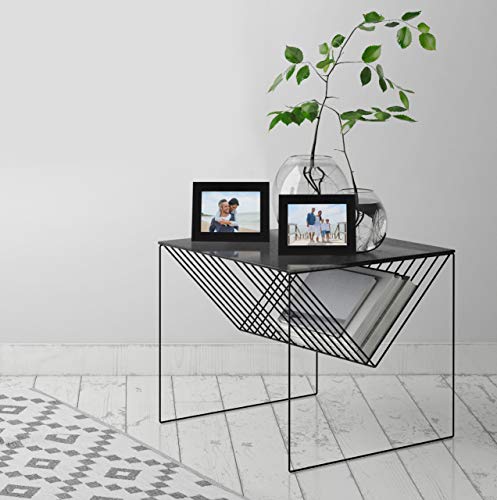 Americanflat 4x6 Picture Frame with Shatter-Resistant Glass - Set of 2 - Signature Collection - Gallery-Style Frames Made of Engineered Wood - Picture Frames for Tabletop and Wall Display - Black | Shatter-resistant glass, wall or tabletop display with in