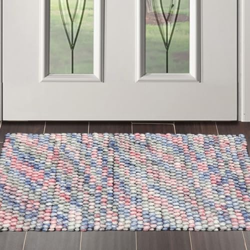 Soft Indoor Area Rug 2'x3' – 100% Polyester Non-Slip Small Accent Rug for Bedroom, Living Room, Entryway, Bathroom – Machine Washable Modern Carpet Floor Mat (1, #9) - color: #9