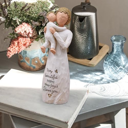Mimi Gifts for Grandma, Mimi Birthday Gifts, Hand-Painted Figurine | Gifts for Mimi, Mimi Gifts for Christmas Mother's Day Birthday, Home Decor, Resin Statue - style: Mimi Gifts