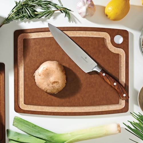 Epicurean Gourmet Series 14.5" × 11.25" Cutting Board in Nutmeg/Natural - color: Nutmeg/Natural, size: 14.5"L x 11.3"W